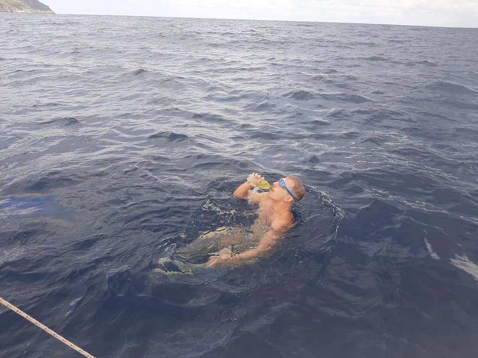 31 km zwemmen van Capri naar Napels